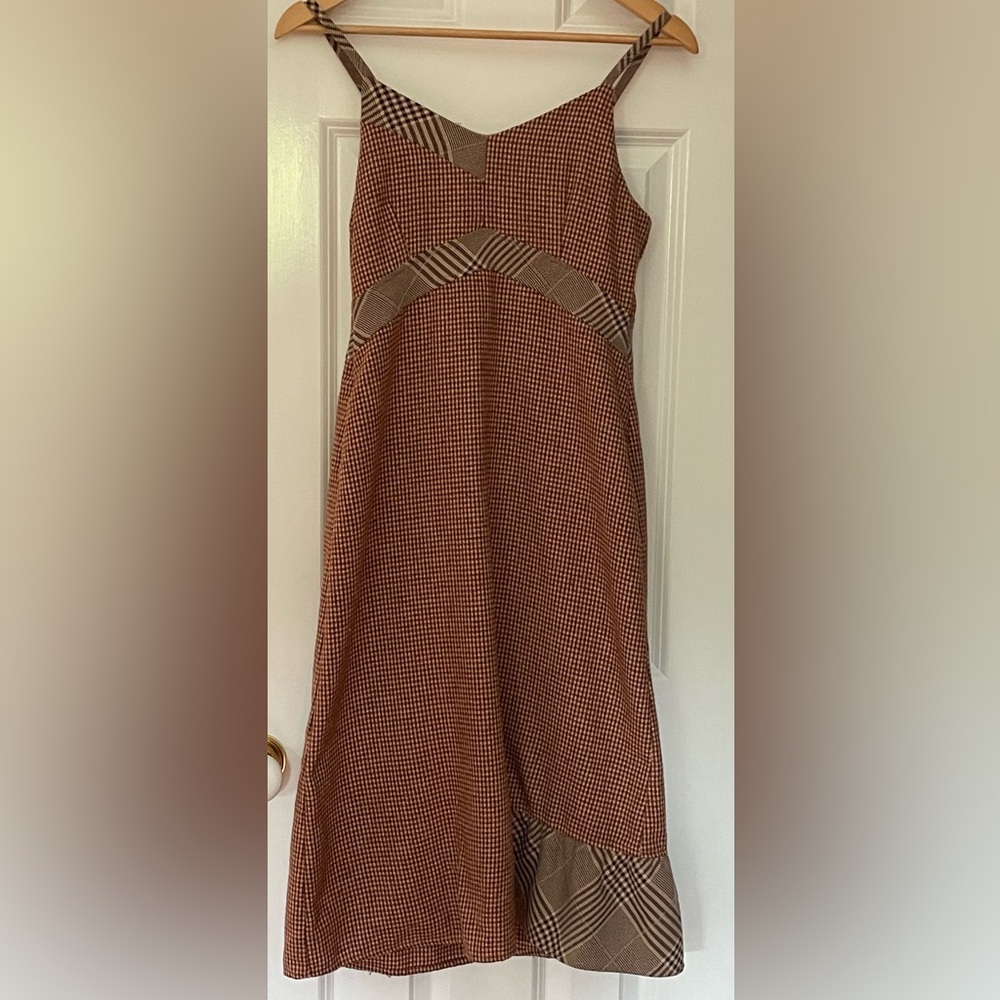 Corte Asymmetrical romantic slip dress, small